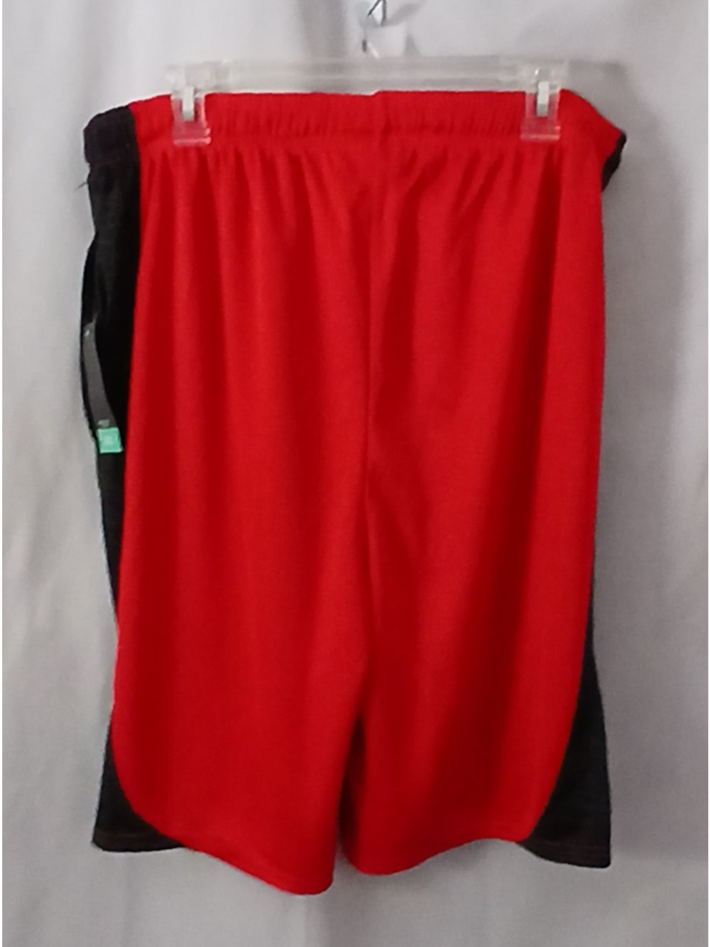 XXL Athletic Basketball Mesh Shorts Red Black NWT Pockets Y2K Gym Drawstring